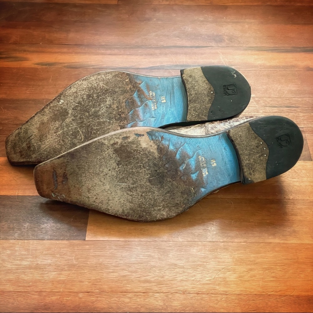 Jo Ghost Exotic Python Shoes 44 / 11 - image 6